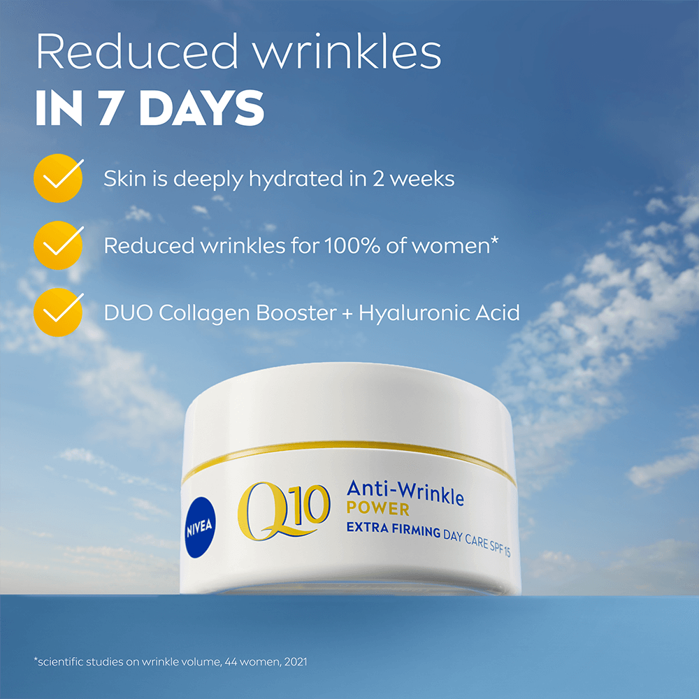 NIVEA Dagkräm Q10 Power Firming Day Cream SPF15 50 ml