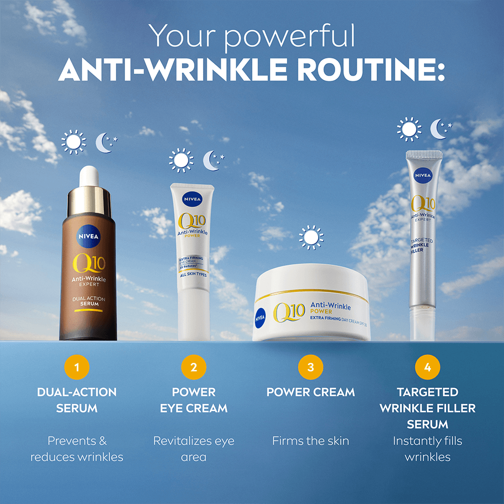 NIVEA Dagkräm Q10 Power Firming Day Cream SPF15 50 ml