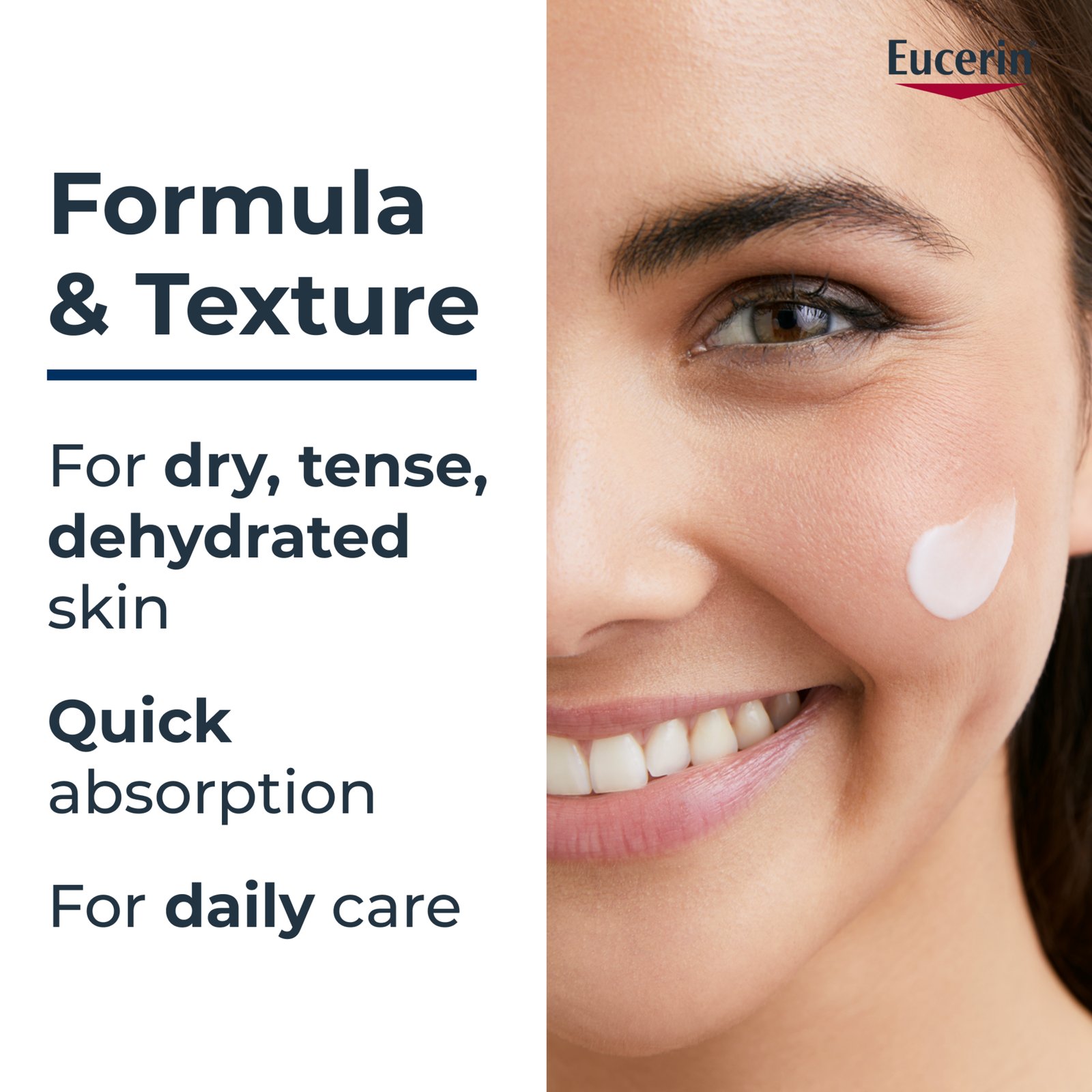 Eucerin Dagkräm Urea Repair Day Face Cream 5% Urea 50 ml