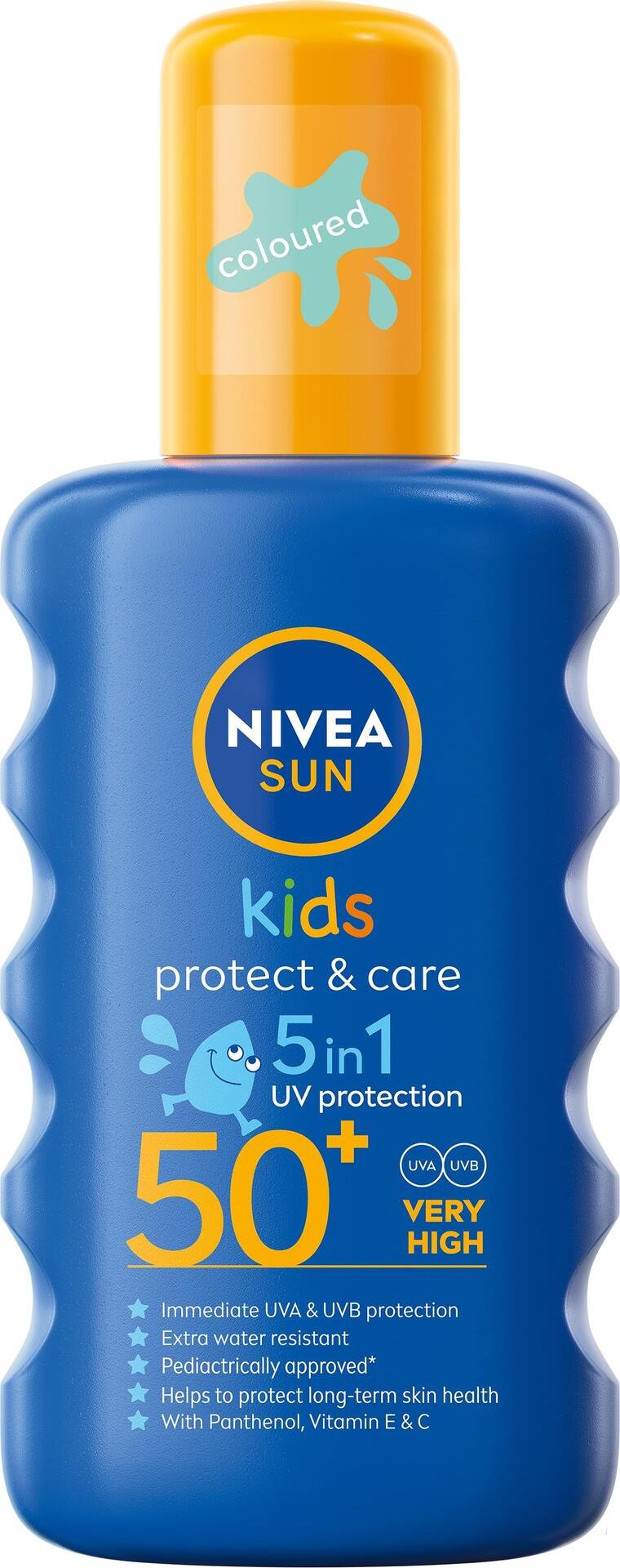 NIVEA SUN Protect & Care Kids Sun Spray SPF 50+ 200 ml