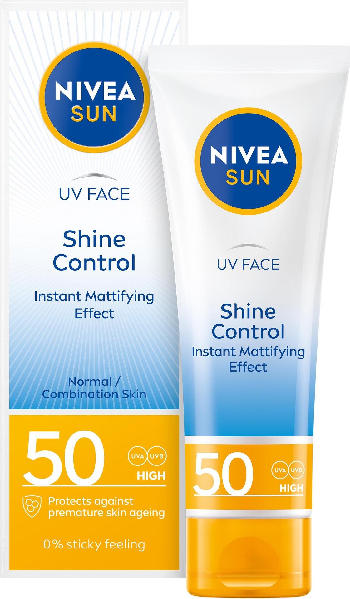 NIVEA SUN UV Face Shine Control Cream SPF50 50 ml