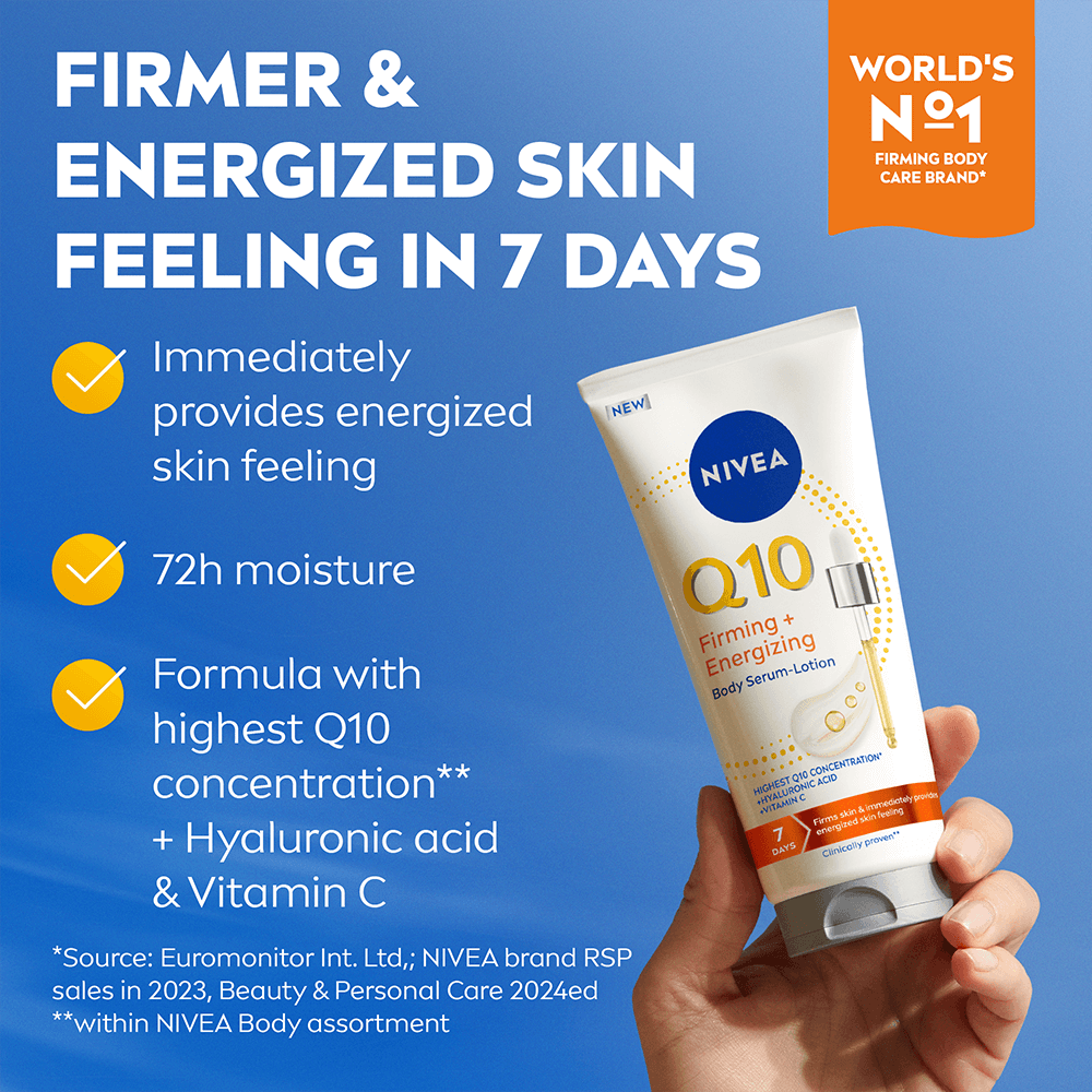 NIVEA Q10 Firming Energizing Body Serum-Lotion 200 ml
