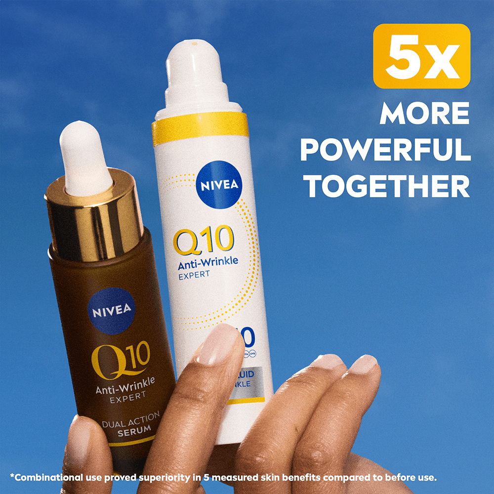NIVEA Q10 Anti-Wrinkle Expert Daily UV Fluid SPF50 40 ml