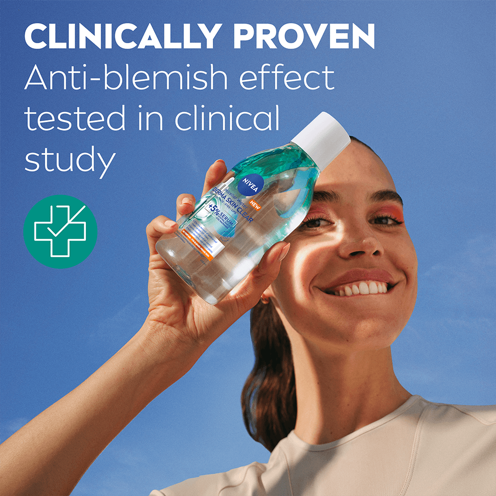 NIVEA Micellar Water Derma Skin Clear 400 ml