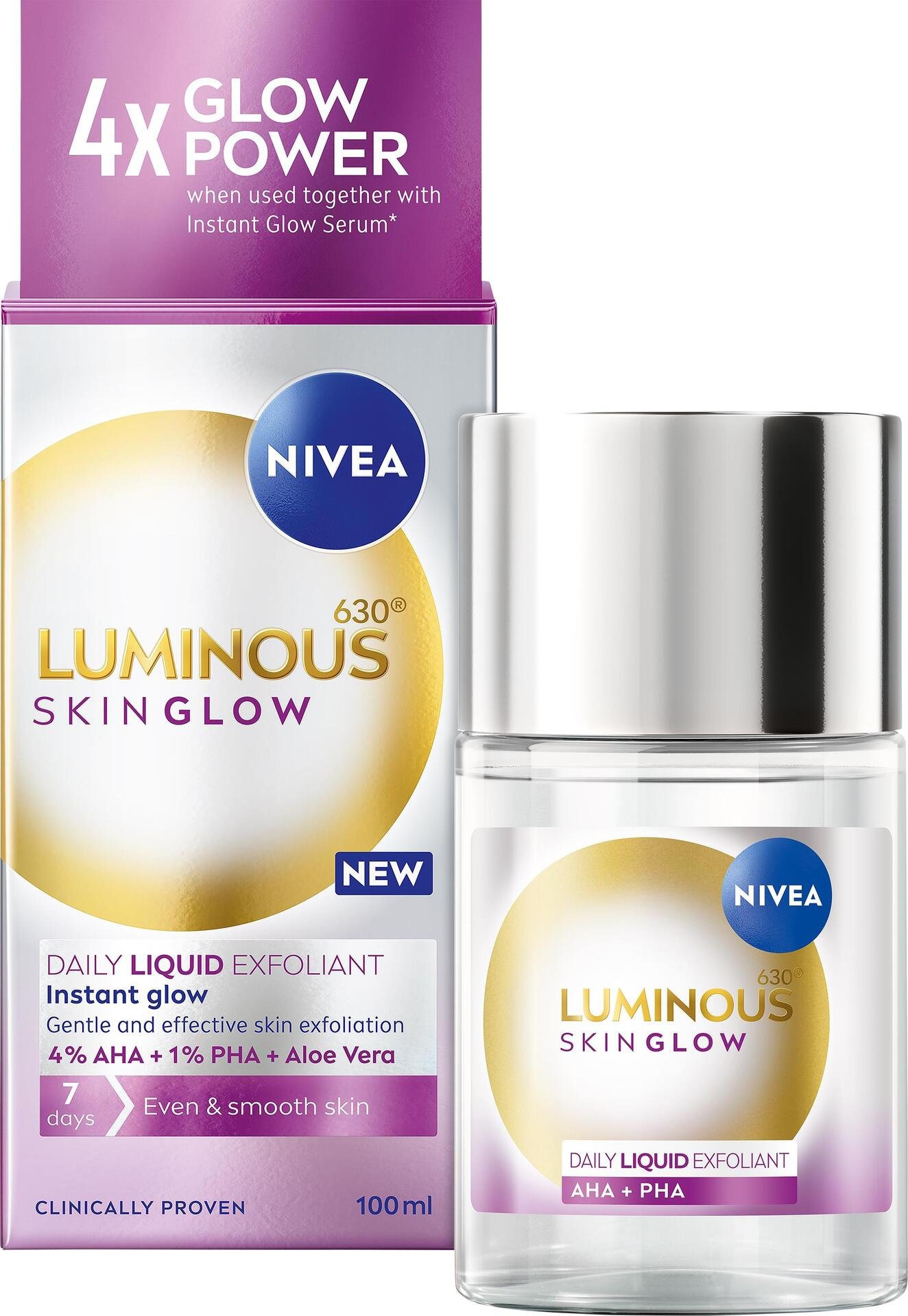 NIVEA Luminous630 Skin Glow Daily Liquid Exfoliant 100 ml