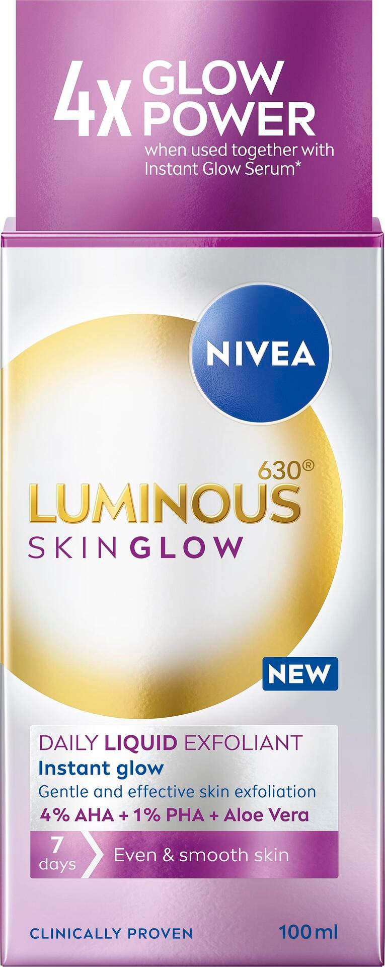 NIVEA Luminous630 Skin Glow Daily Liquid Exfoliant 100 ml
