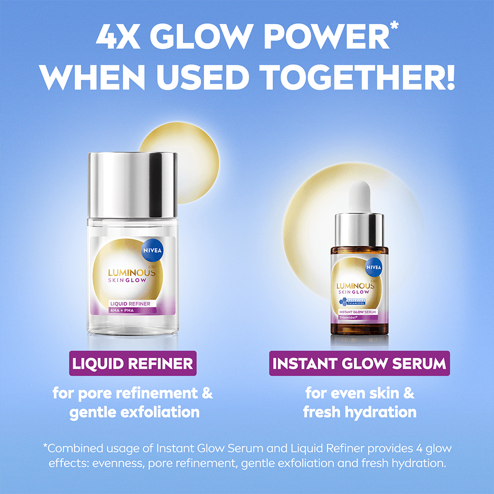 NIVEA Luminous630 Skin Glow Instant Glow Serum 15 ml