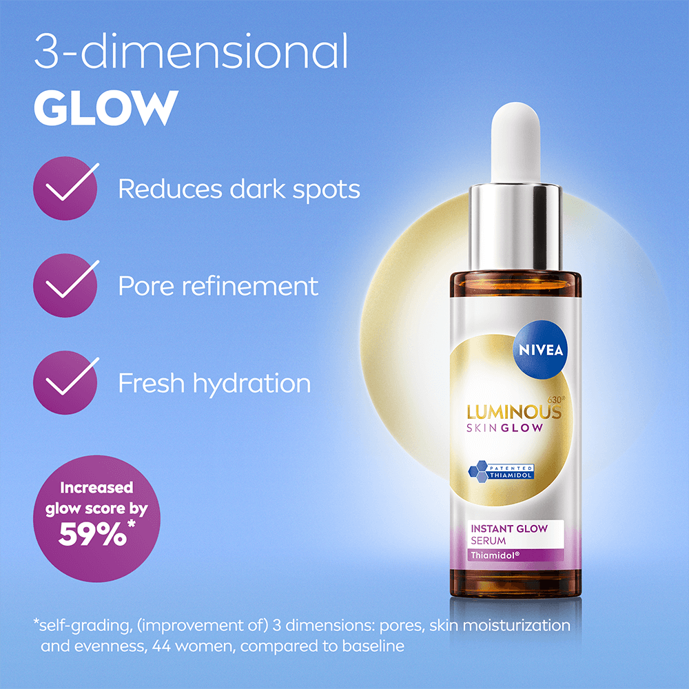 NIVEA Luminous630 Skin Glow Instant Glow Serum 30 ml