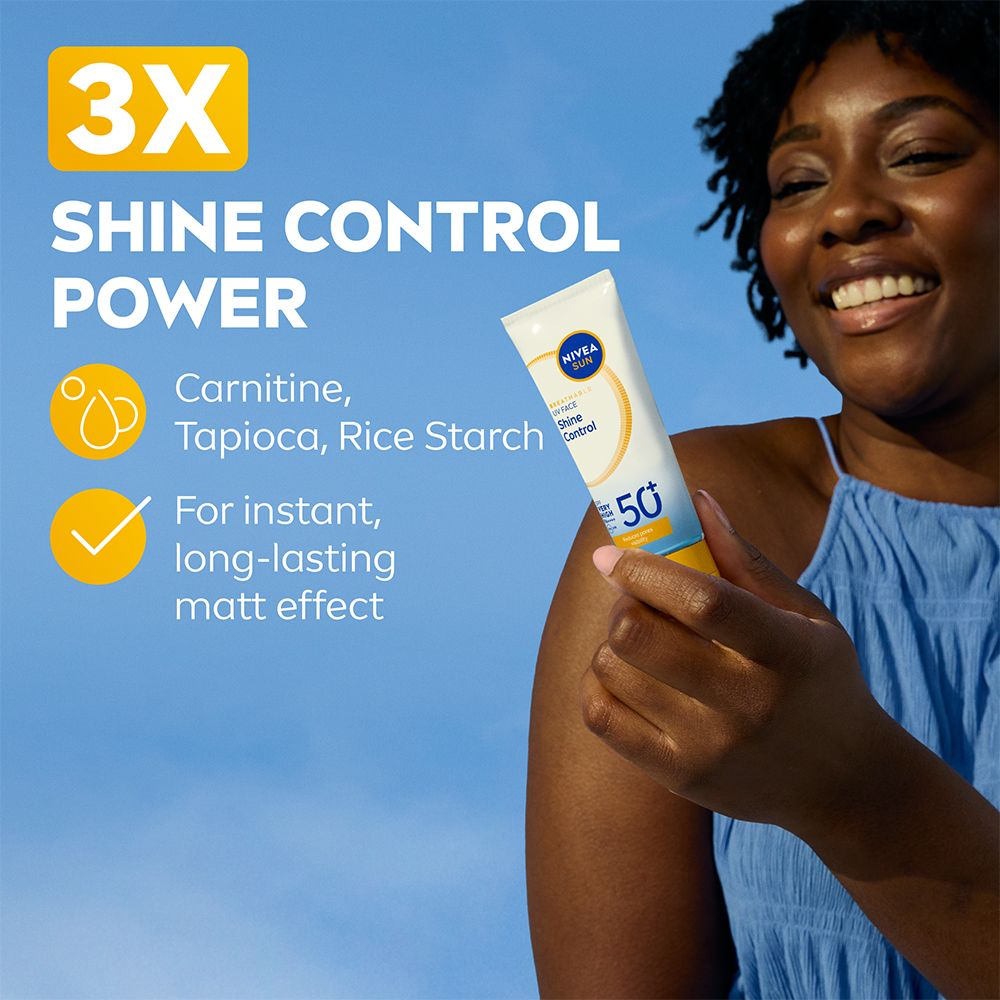 NIVEA SUN UV Face Shine Control Cream SPF 50+ 40 ml