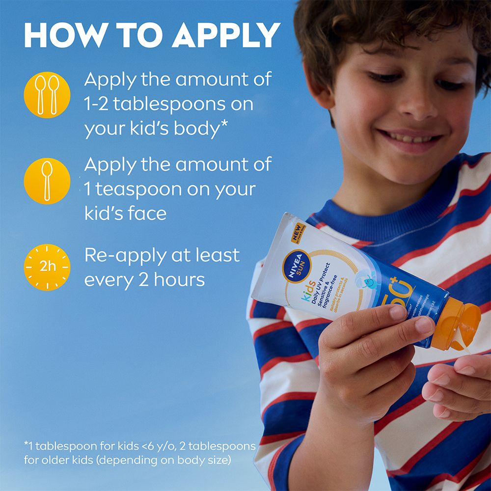 NIVEA SUN Kids Daily UV Protect SPF50+ 100 ml