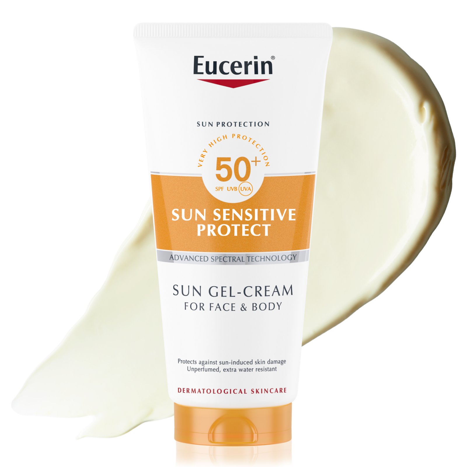 Eucerin Sun Sensitive Protect Gel Cream SPF 50+ 200 ml