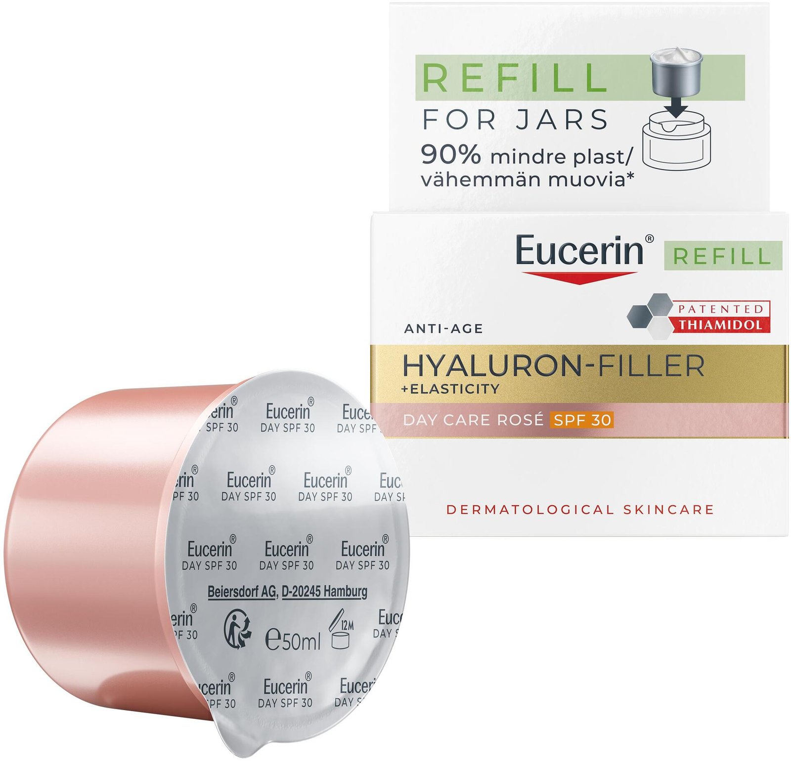 Eucerin Hyaluron-Filler + Elasticity Rosé SPF30 Refill 50 ml