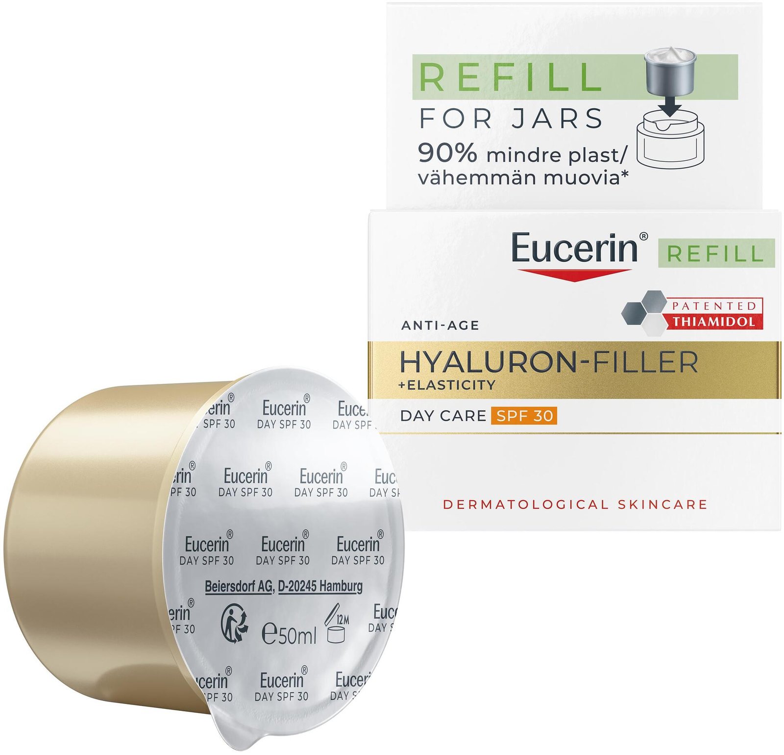 Eucerin Hyaluron-Filler + Elasticity Day SPF30 Refill 50 ml