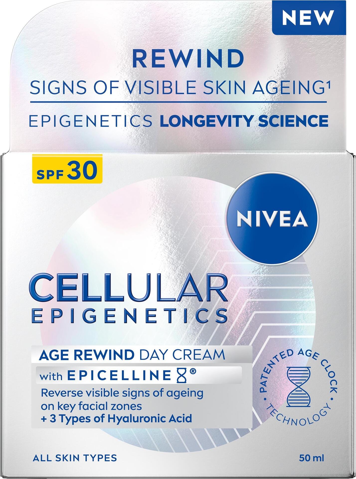 NIVEA Cellular Epigenetics Age Rewind Day Cream SPF30
