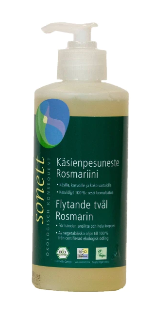 Sonett Flytande Tvål Rosmarin 300 ml