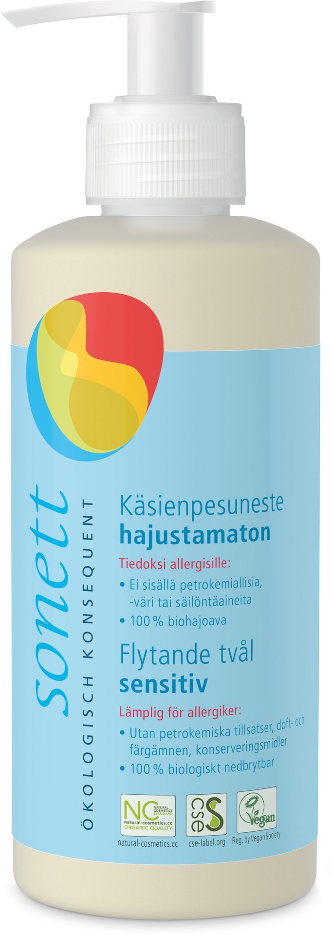 Sonett Flytande Tvål Sensitive 300 ml
