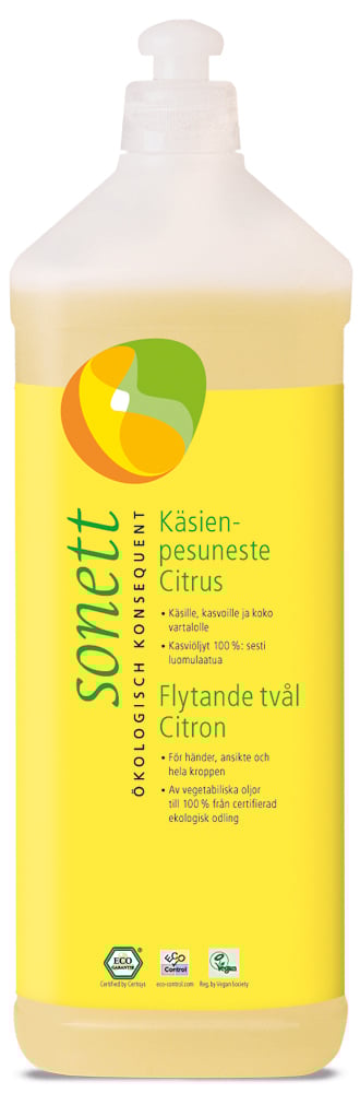 Sonett Tvål Citron EKO 1 liter