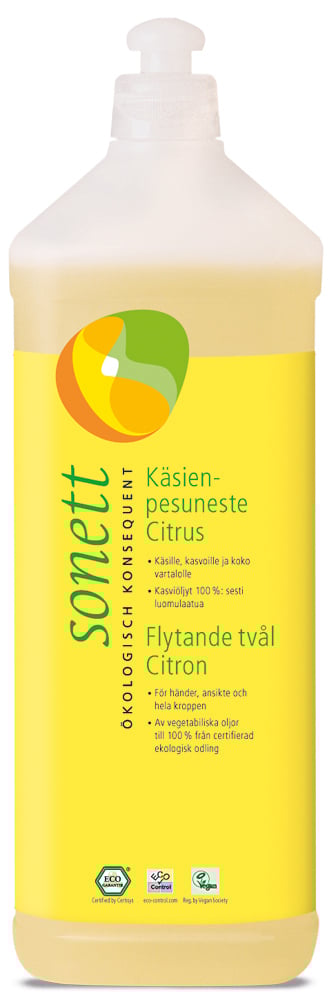 Sonett Tvål Citron EKO 1 liter