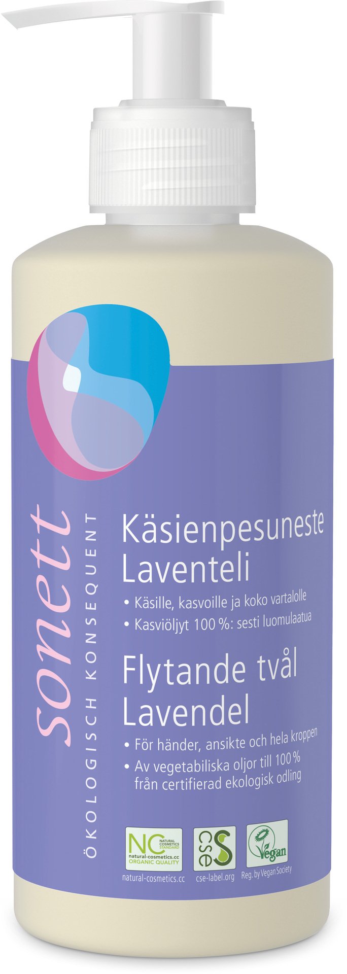Sonett Flytande Tvål Lavendel 300 ml