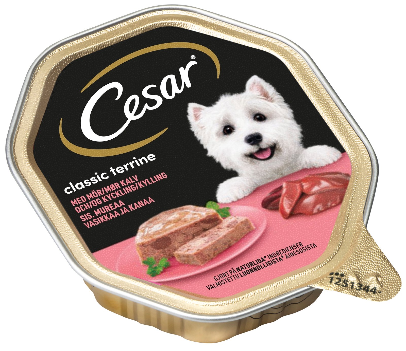 Cesar Hundmat Våtfoder Kalv & Kyckling 150 g