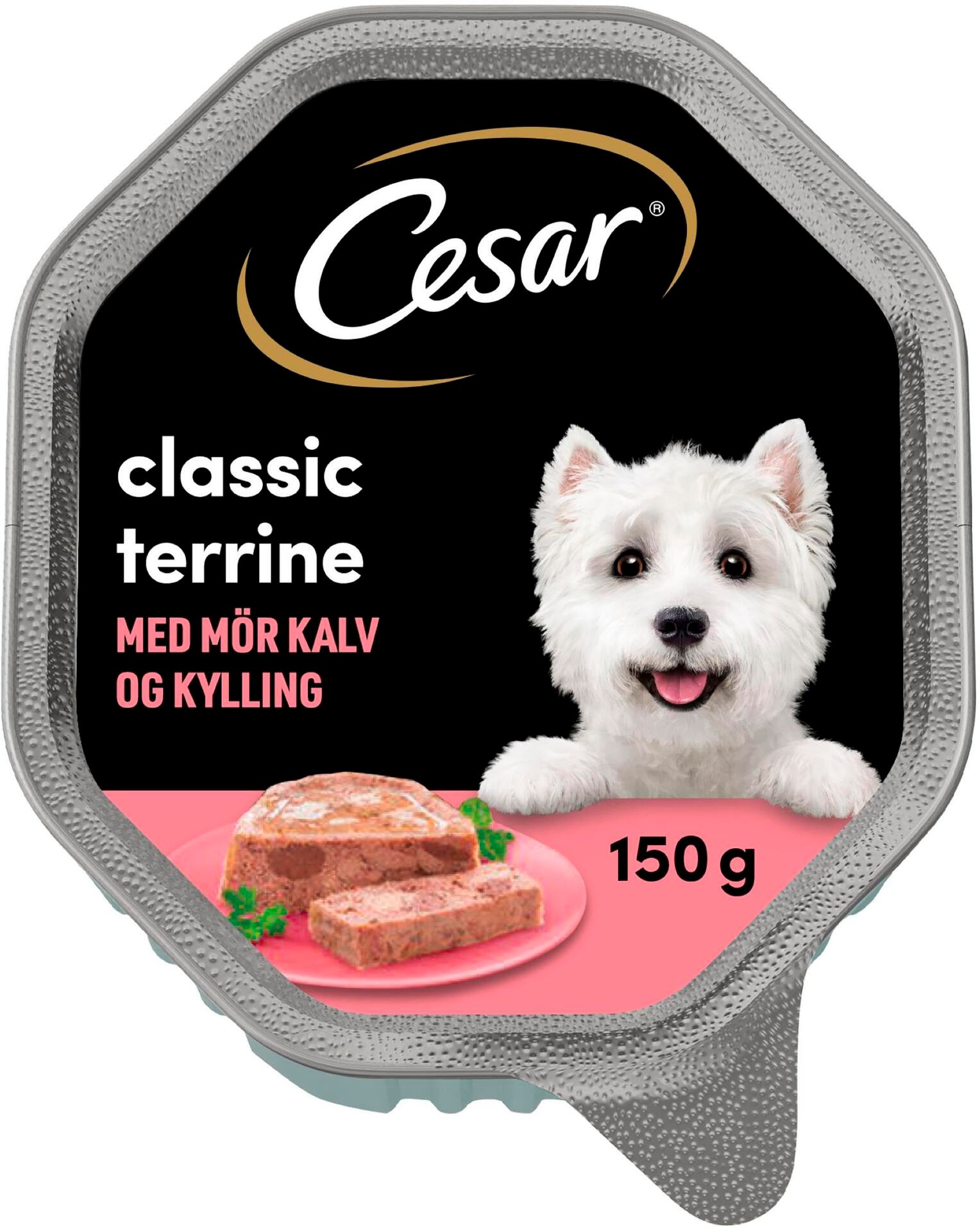 Cesar Hundmat Våtfoder Kalv & Kyckling 150 g