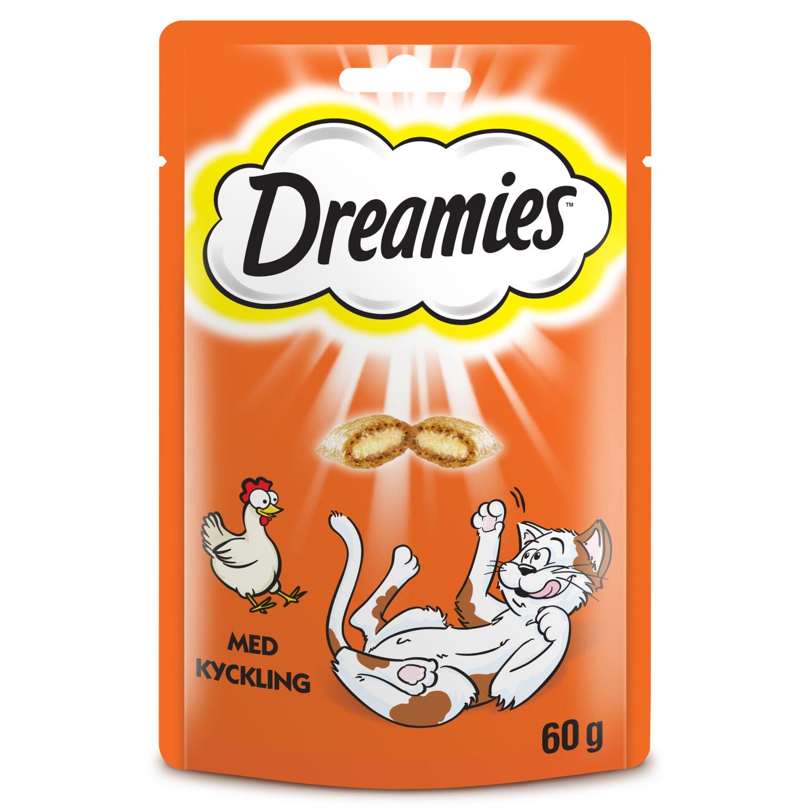 Dreamies Kattgodis Kyckling 60 g