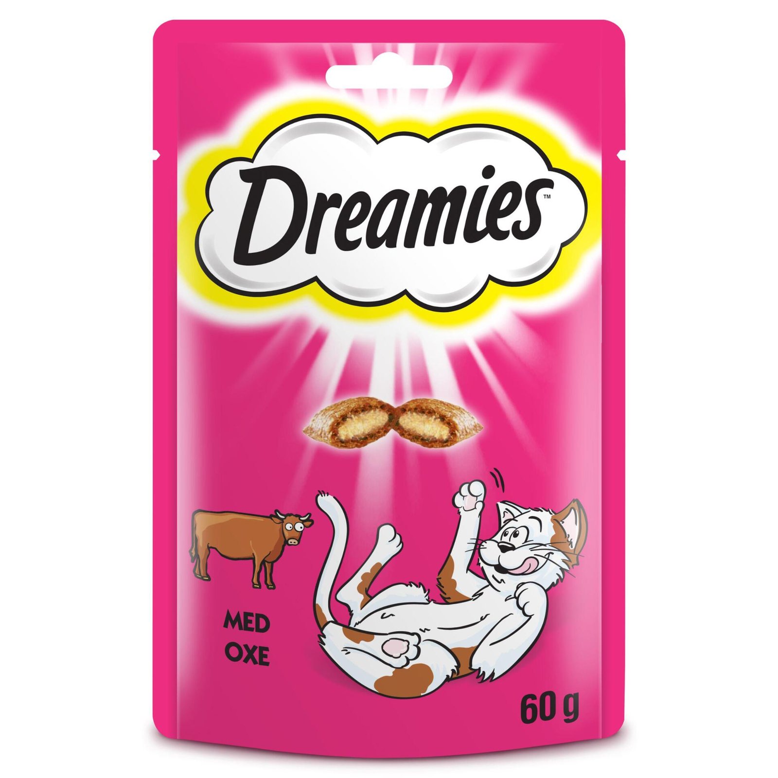 Dreamies Kattgodis Oxkött 60 g