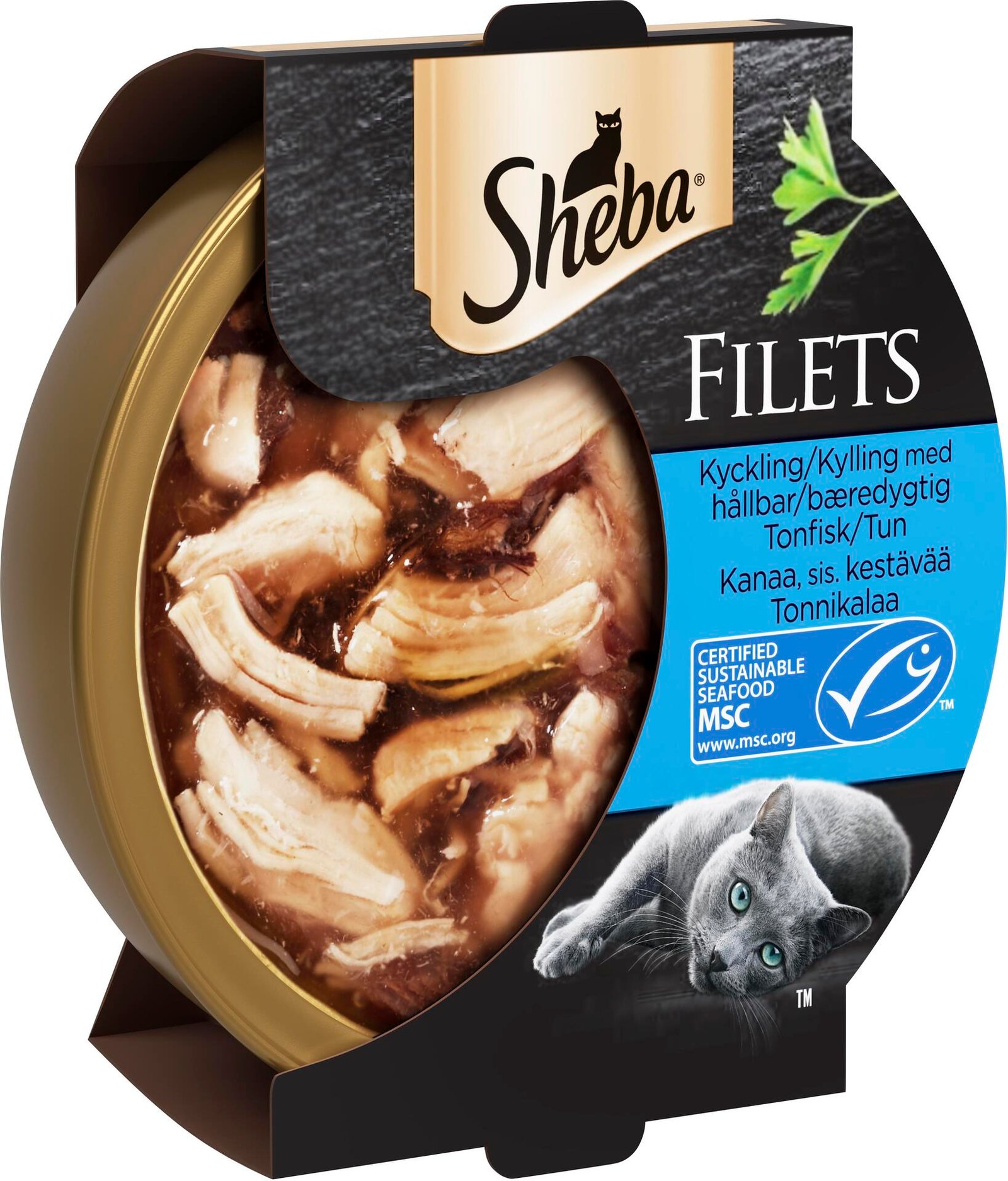 Sheba Filets Kyckling och Tonfisk 60 g