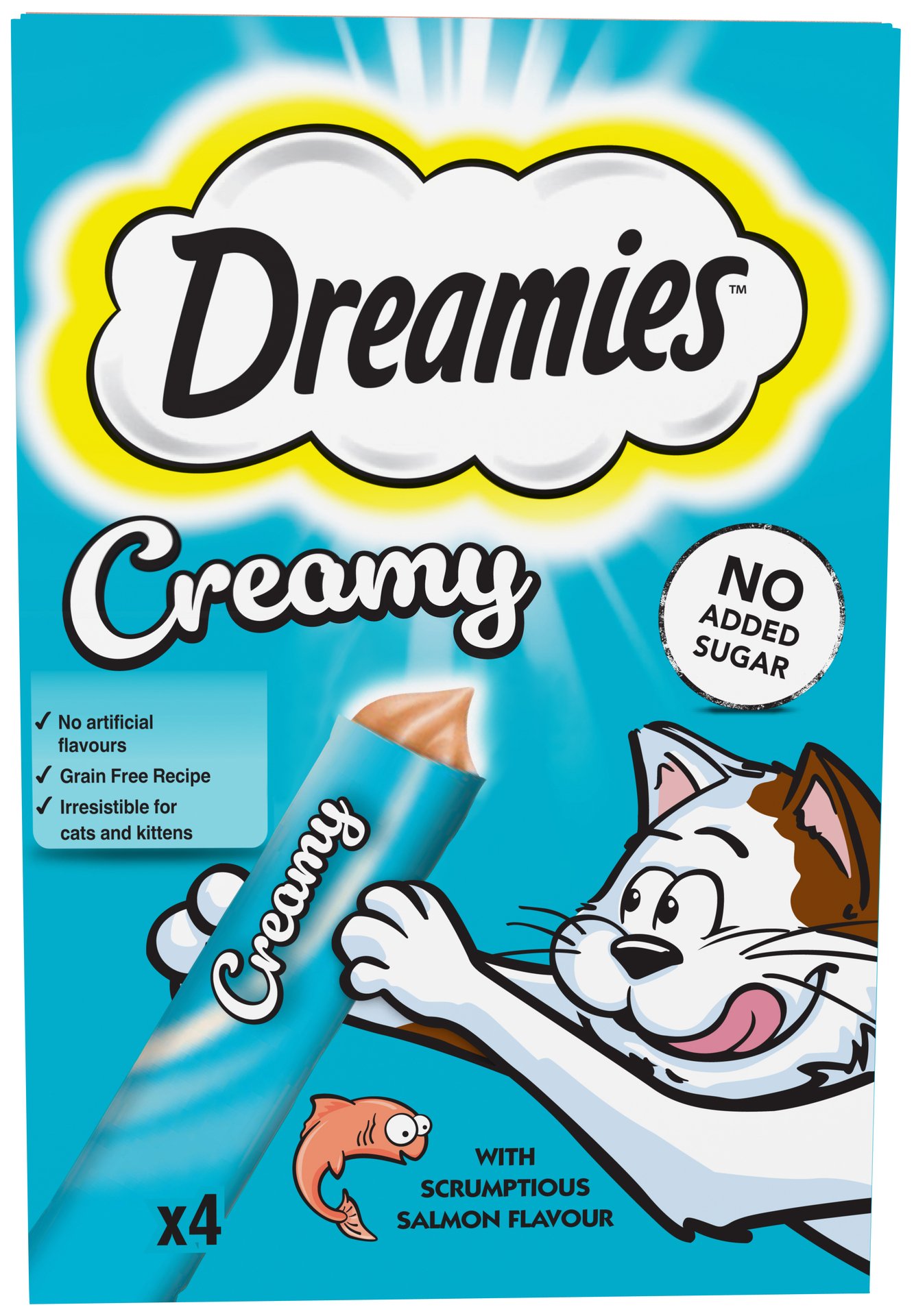 Dreamies Creamy Salmon 4 st