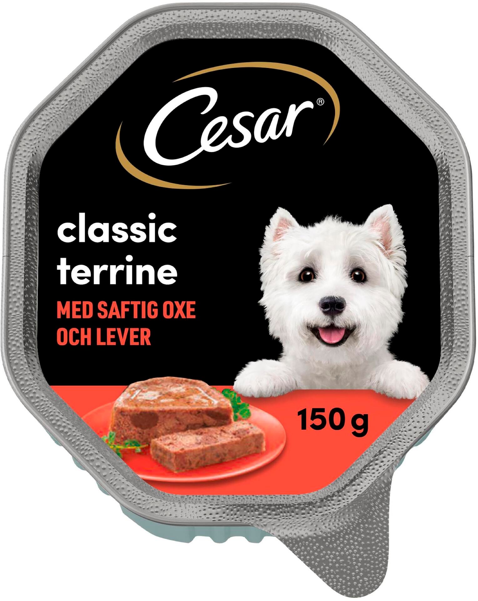 Cesar Hundmat med Oxkött 150 g