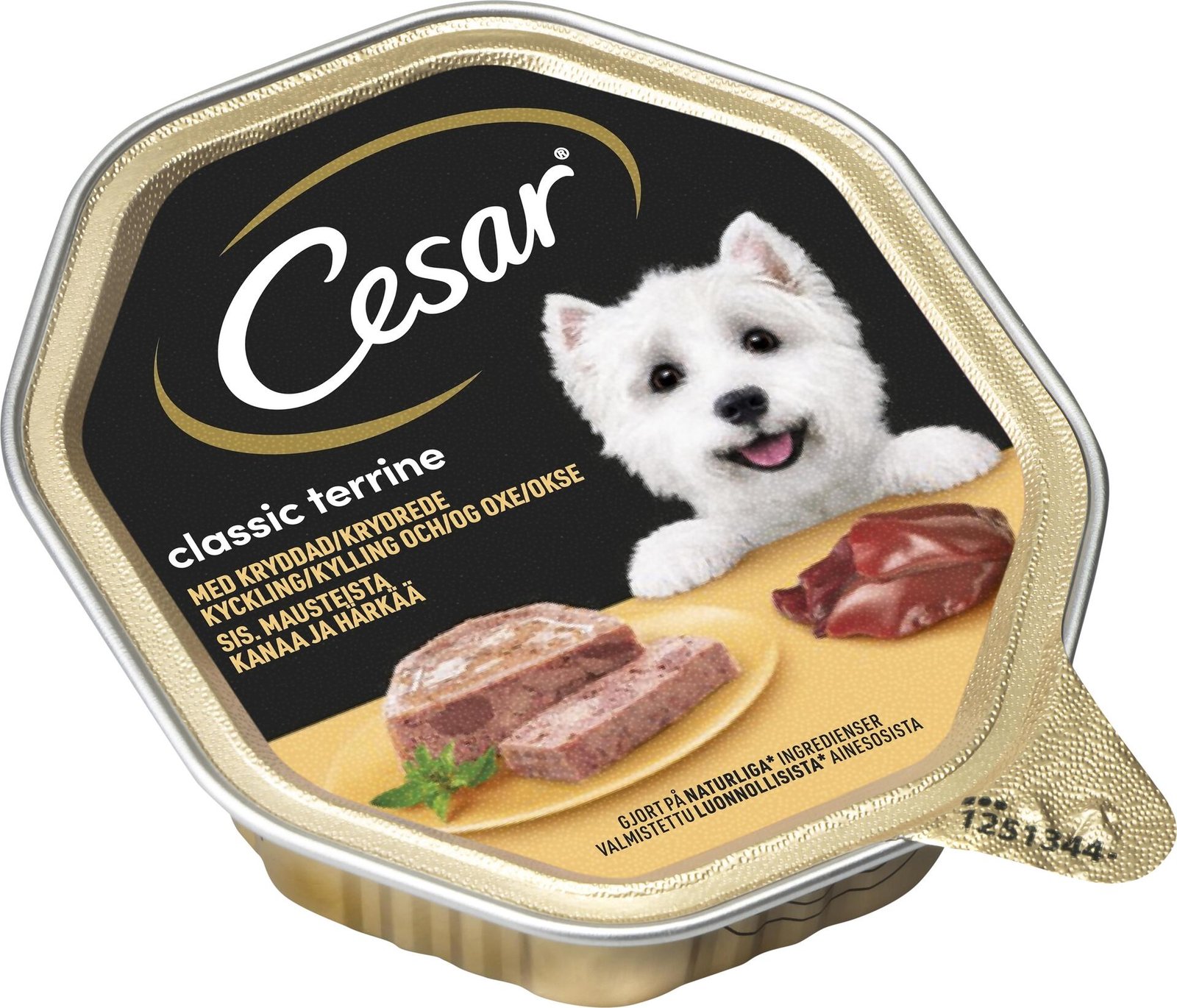 Cesar Hundmat med Kyckling och Oxe 150 g