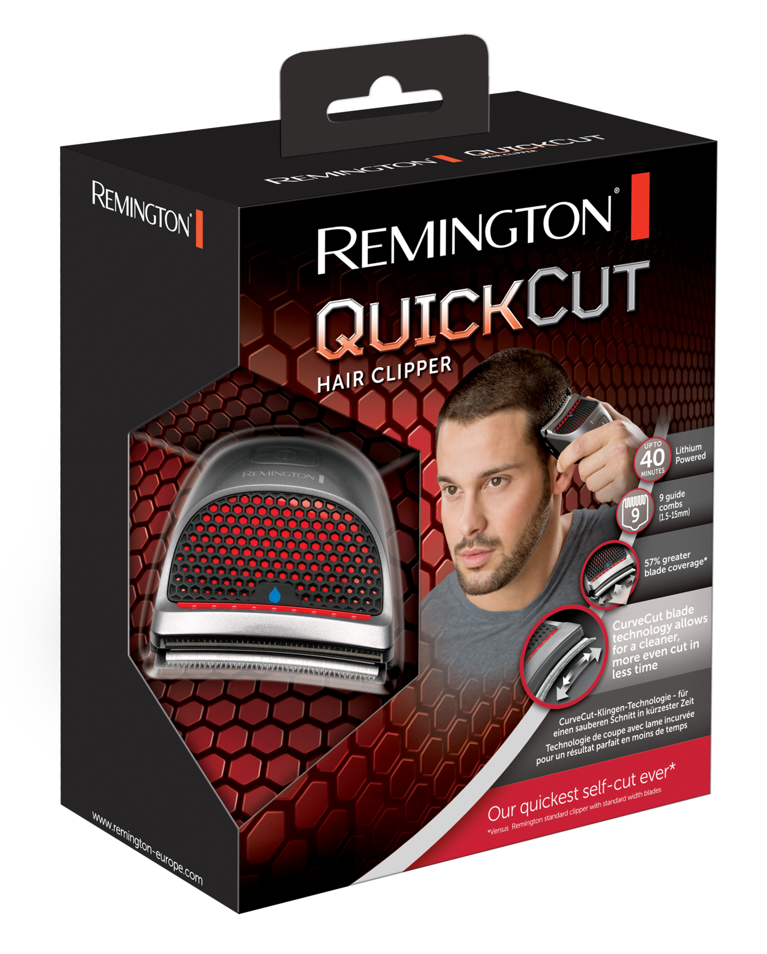 REMINGTON QuickCut Hårklippare 1 st