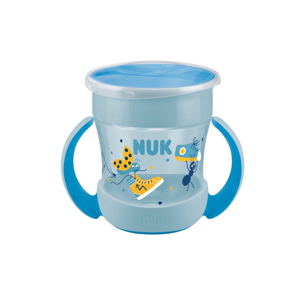 NUK Evolution Mini Magic Mugg Blå 160 ml