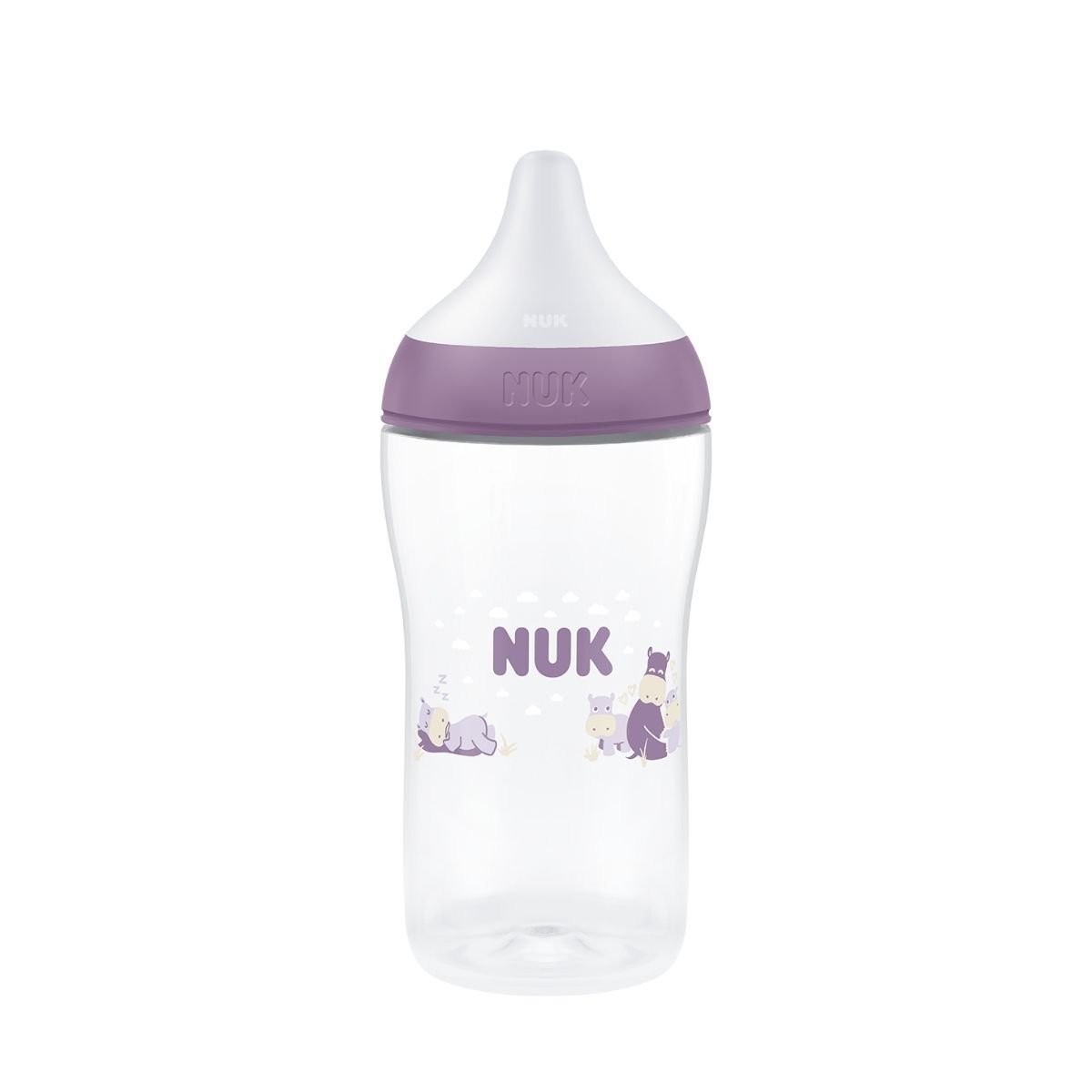 NUK Perfect Match Nappflaska Hippo 260 ml