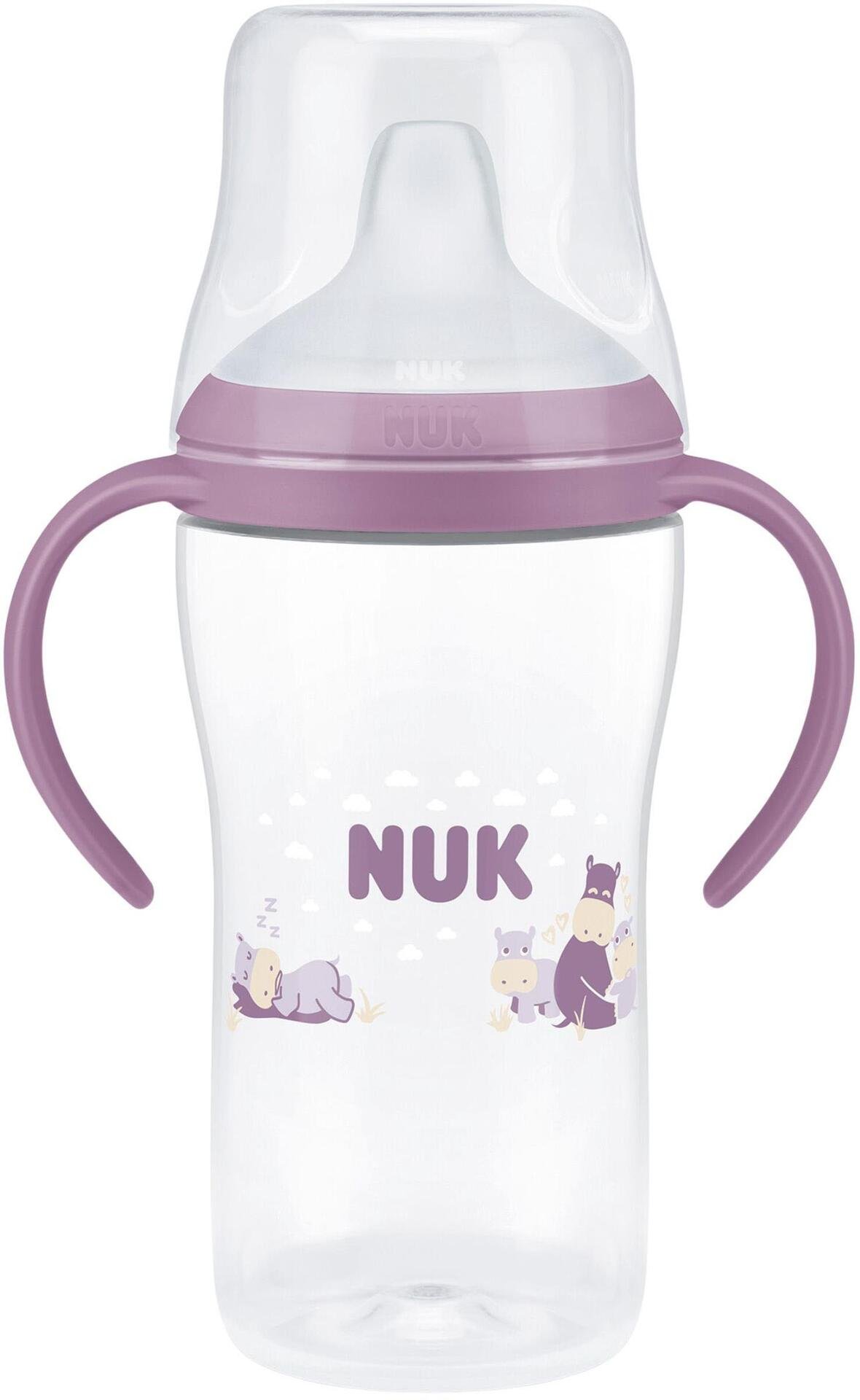 NUK Perfect Match Learner Bottle Hippo 260 ml