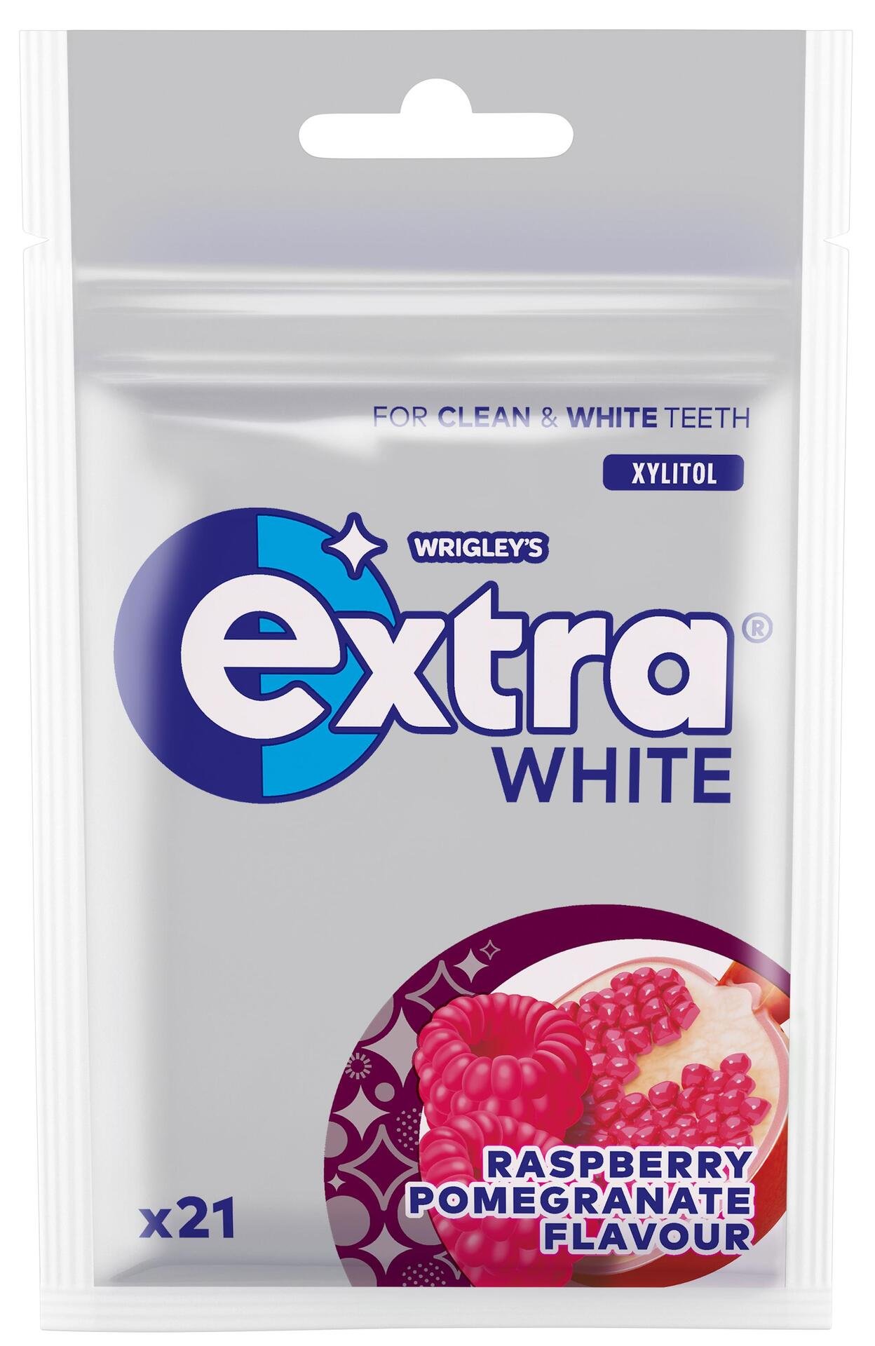 Extra White Raspb Pom 29 g