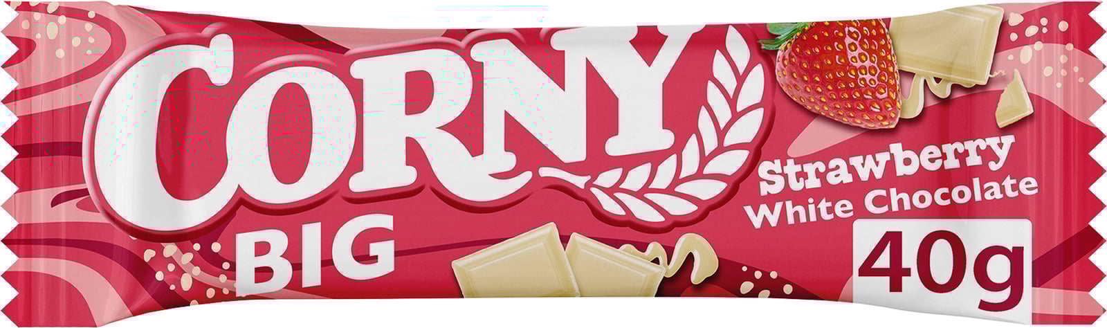Corny BIG Strawberry White Chocolate 1st