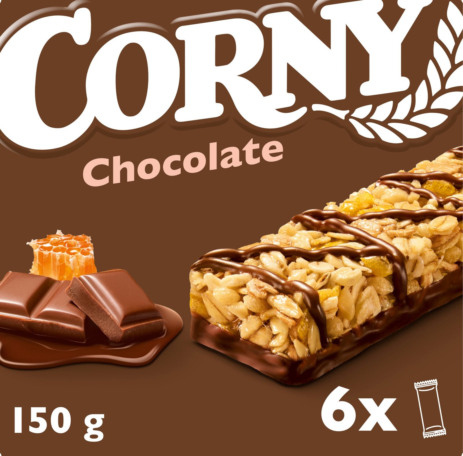 Corny Chocolate Müslibar 150g 6-pack