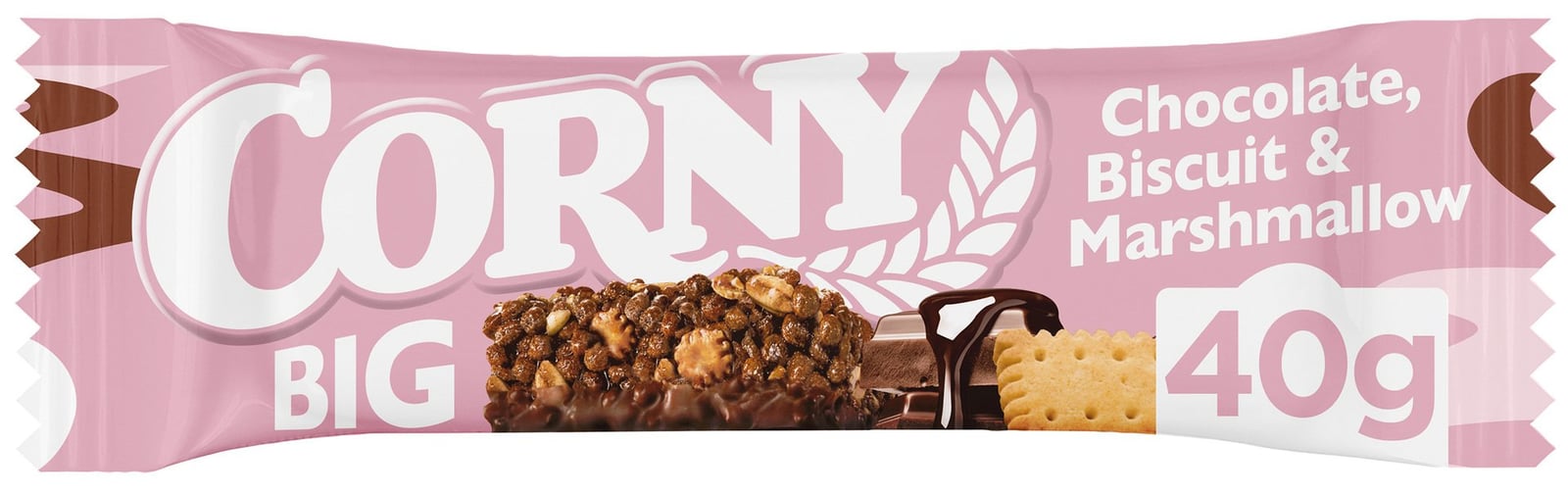 Corny BIG Chocolate Biscuit & Marshmallow 40g