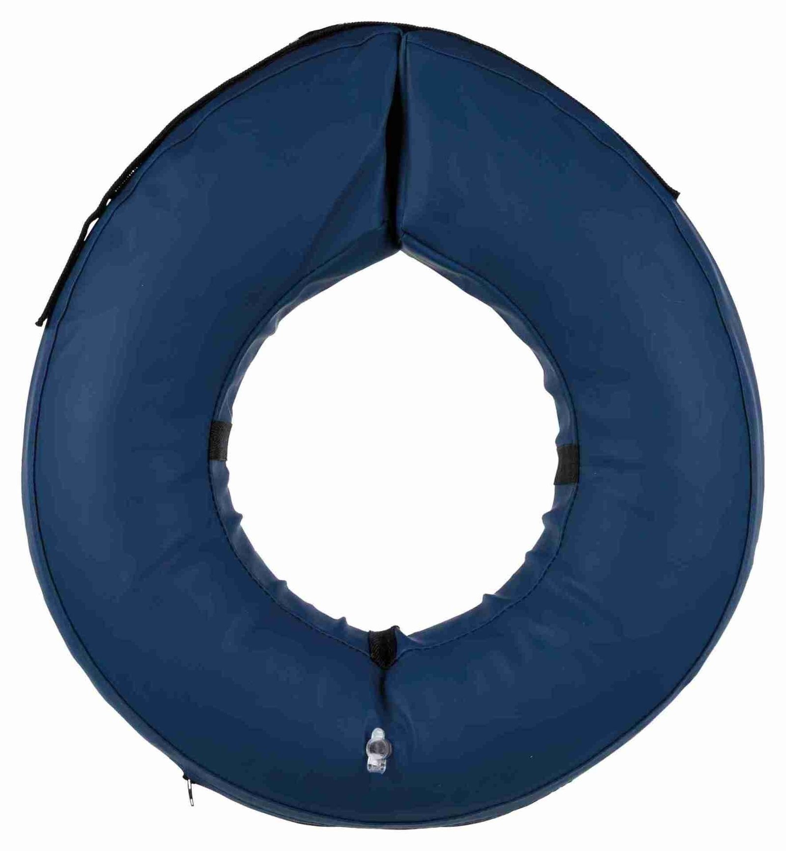TRIXIE Hundkrage Uppblåsbar S-M Blå 1 st