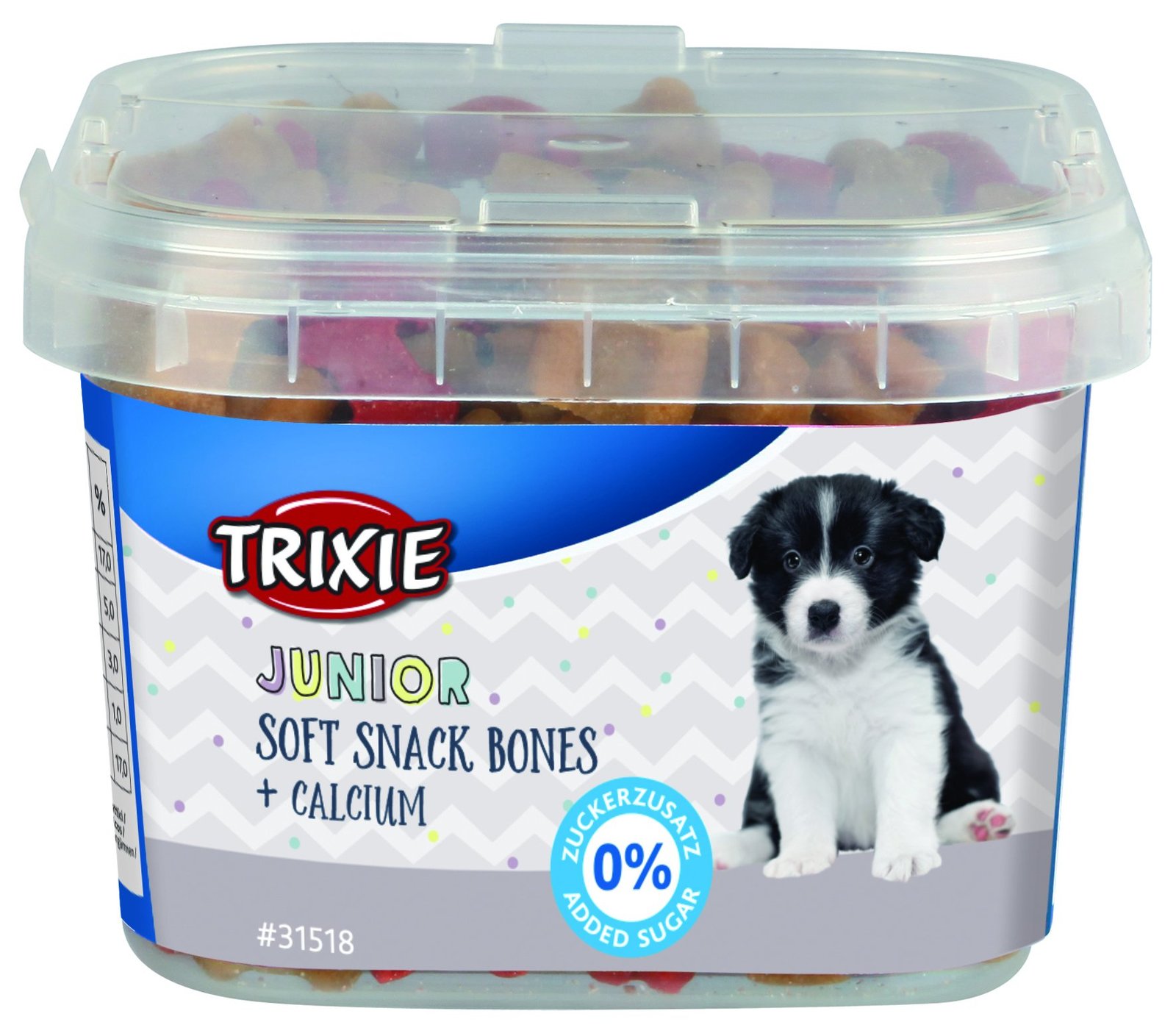 TRIXIE Junior Soft Snack Bones Kalcium 140 g