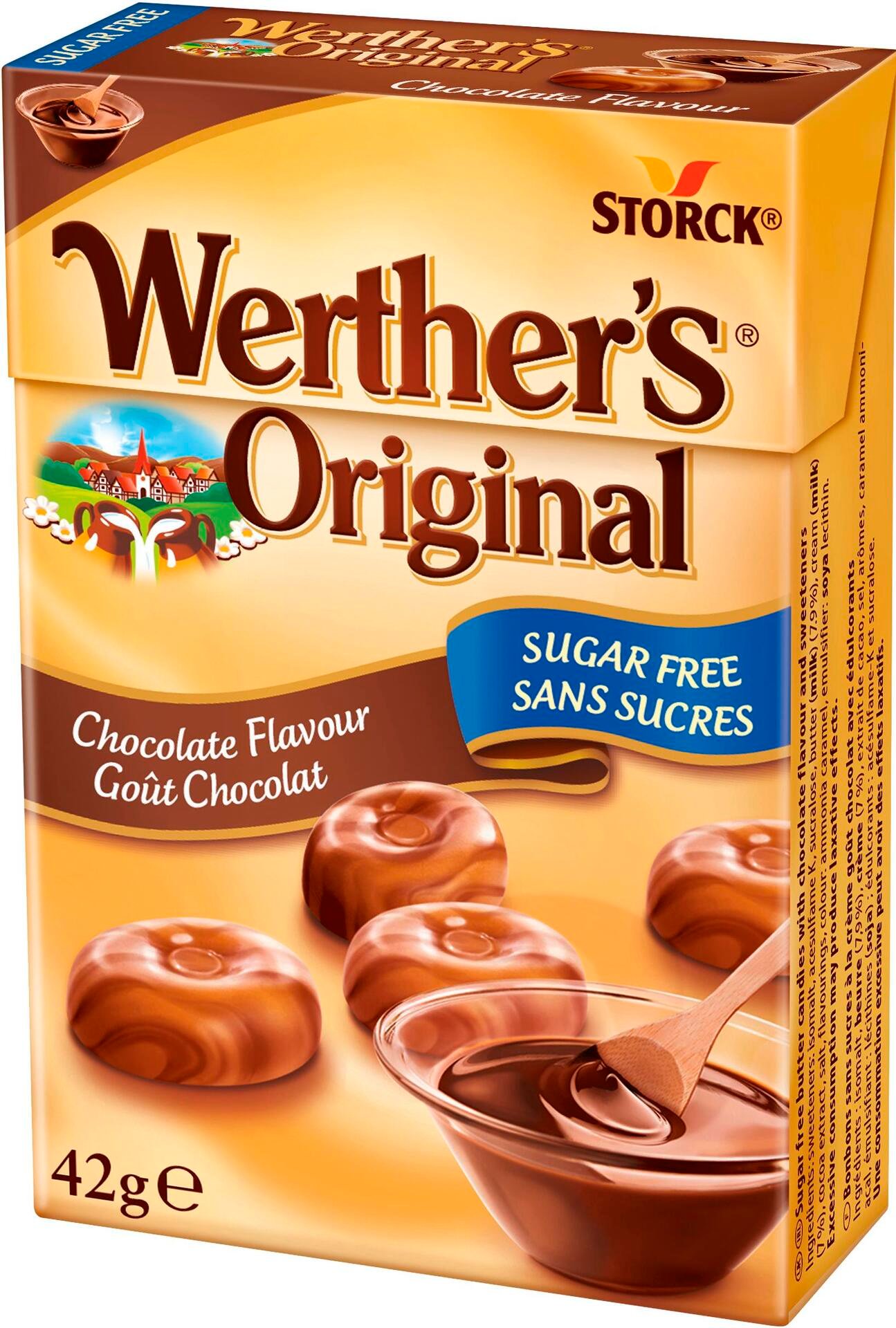 Werther's Original SugarFree Chocolate 42g