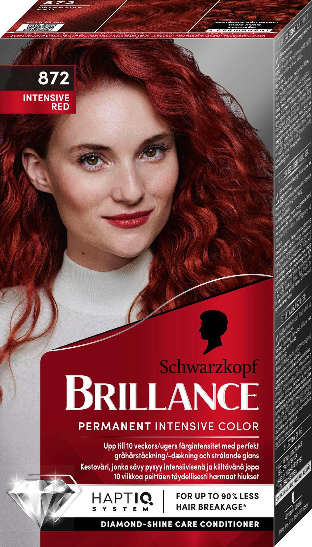 Schwarzkopf Brillance 872 Intensive Red