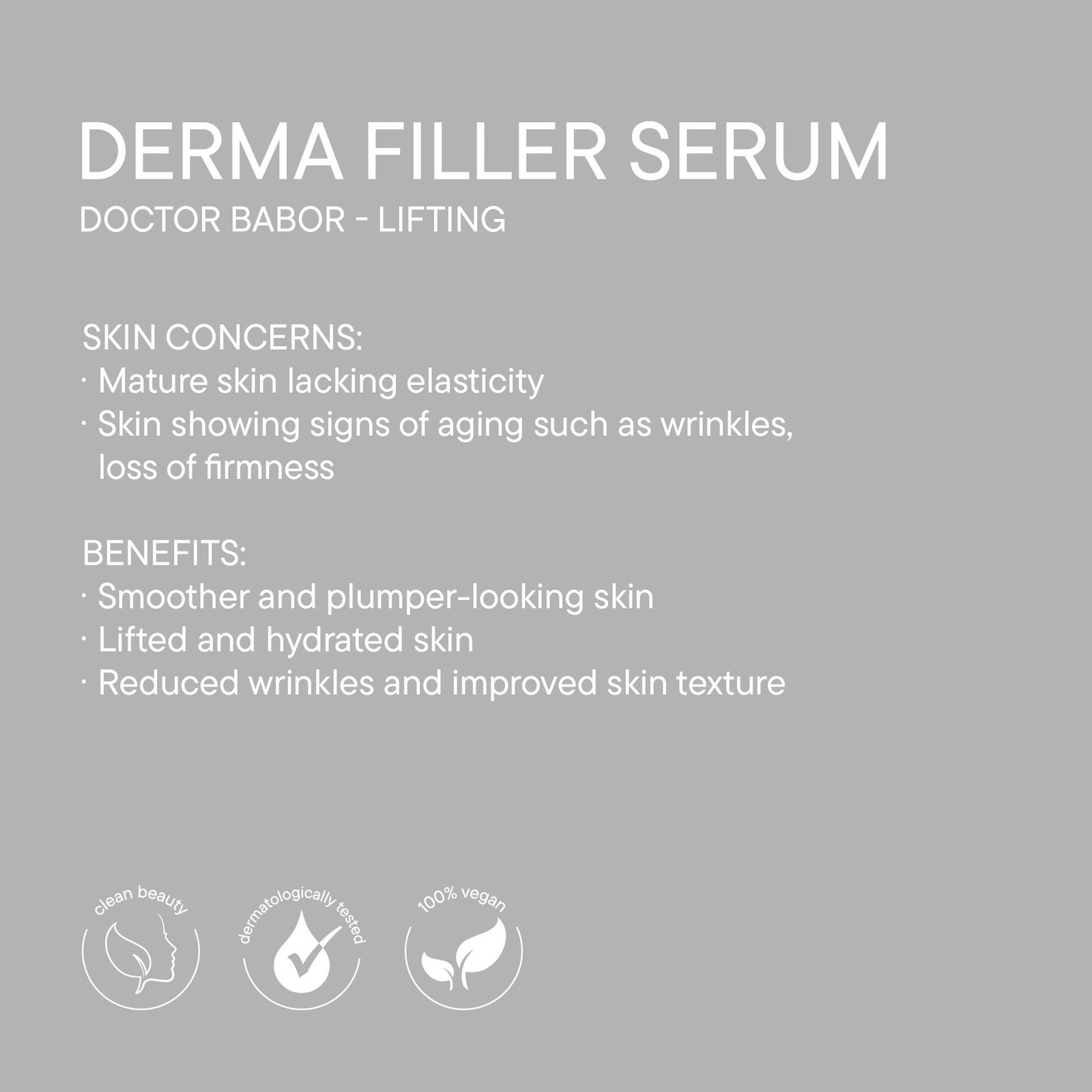 BABOR Derma Filler Serum 30ml