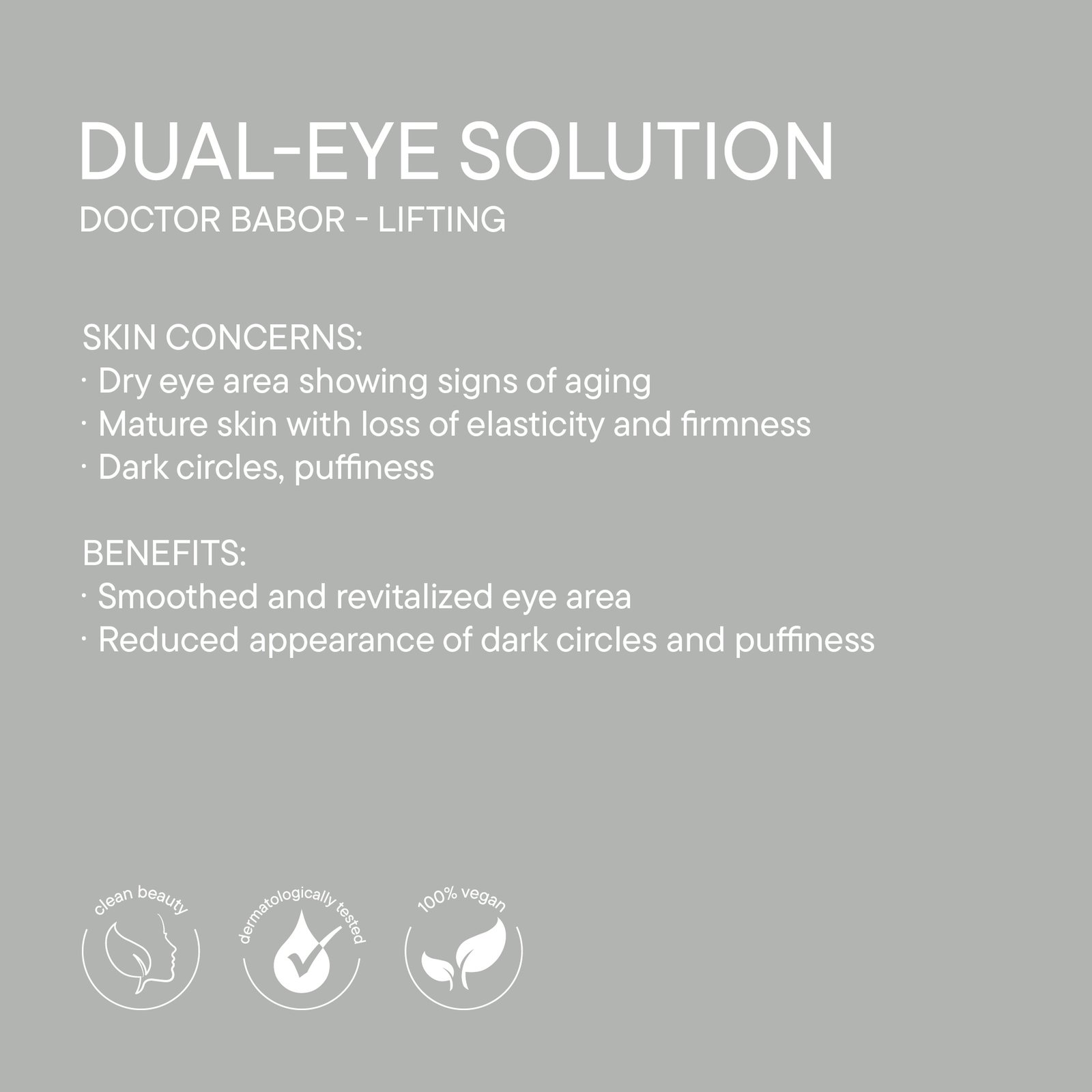 BABOR Dual Eye Solution 30ml