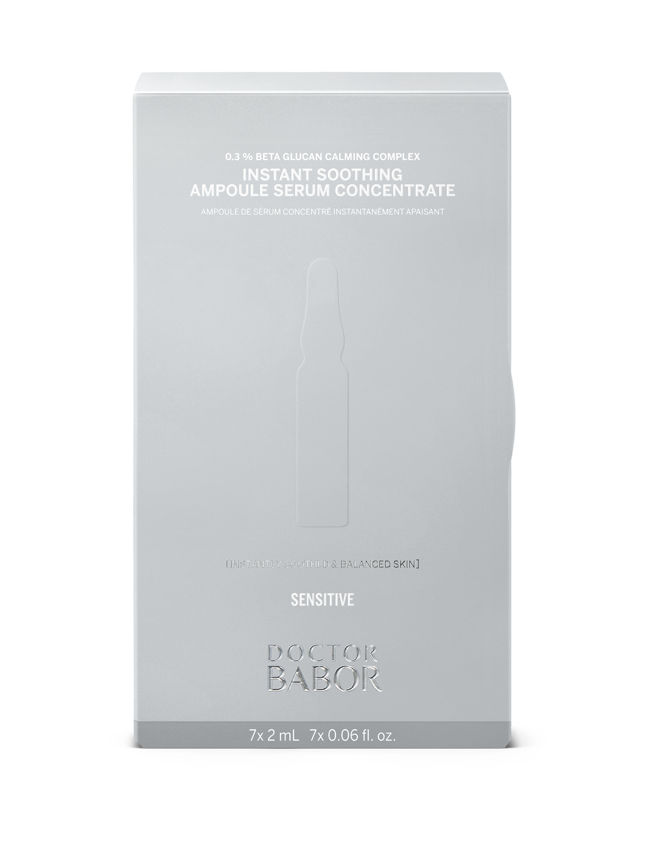Babor Instant Soothing Ampoule Serum Concentrate Beta Glucan 14 ml