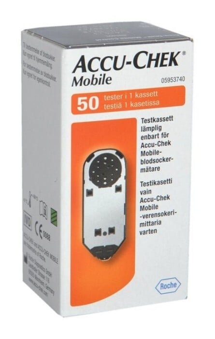 Accu-Chek Mobile Testkassett 50 st