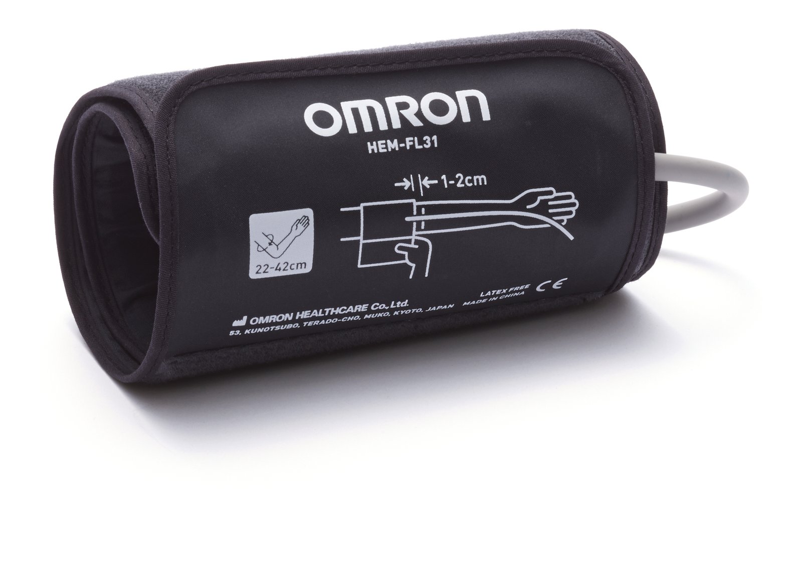Omron Manschett Comfort HEM-FL31 Svart 1 st