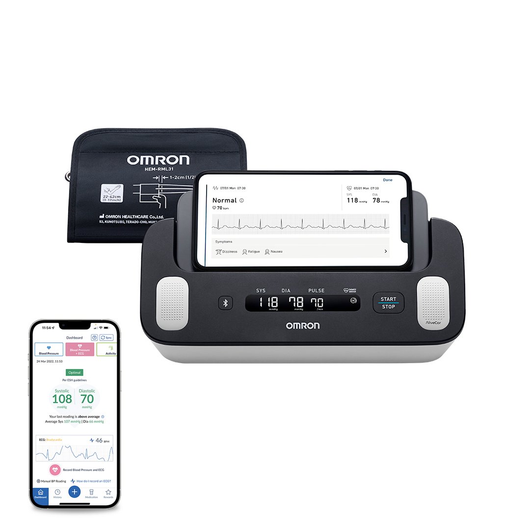 Omron Complete Blodtrycksmätare + EKG