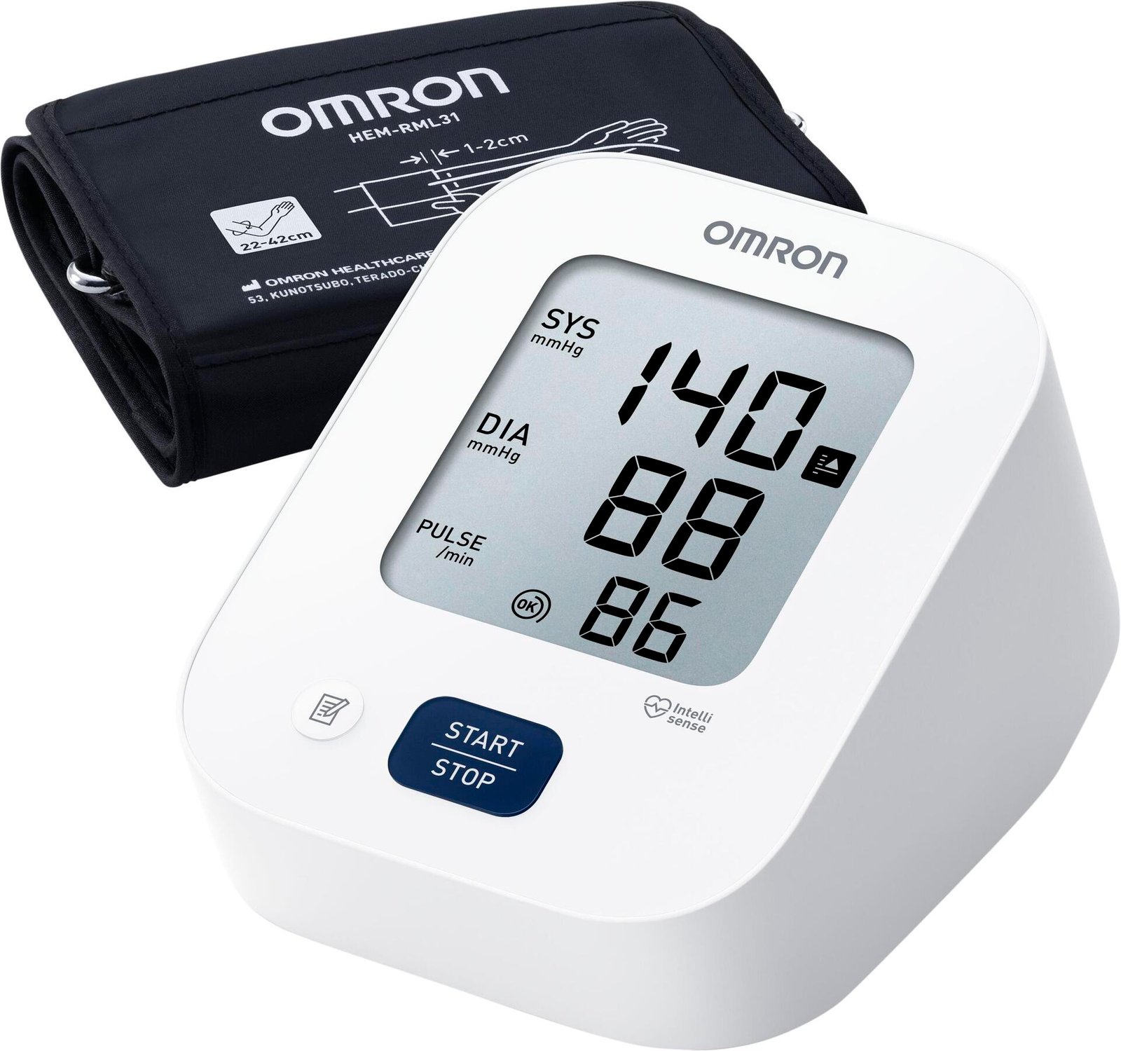 Omron, M2+ digital blodtrycksmätare